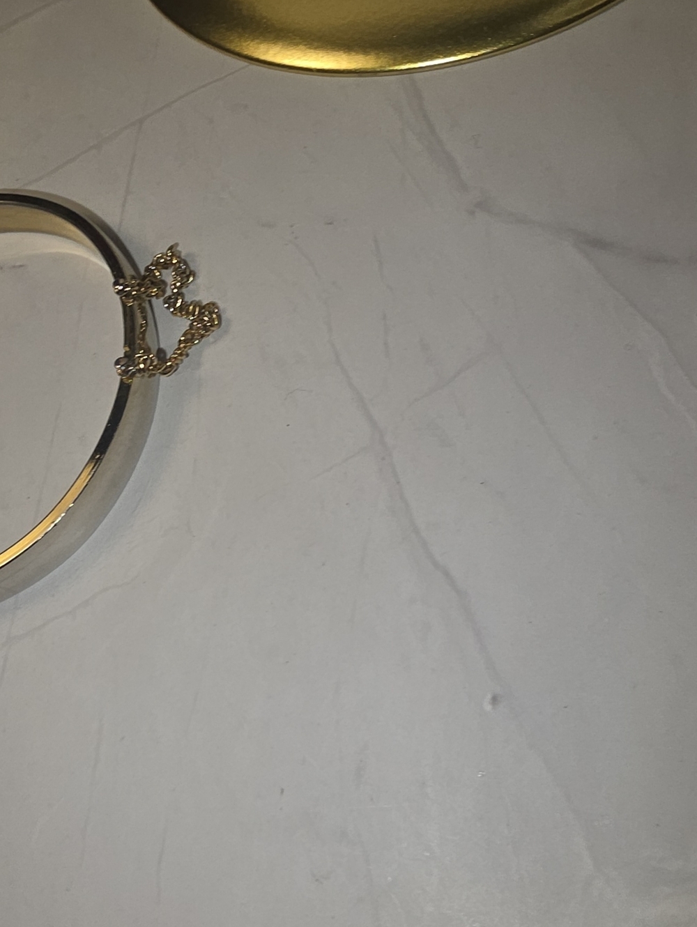 Elegant Gold Chain Bracelet - Polished Gold Finish